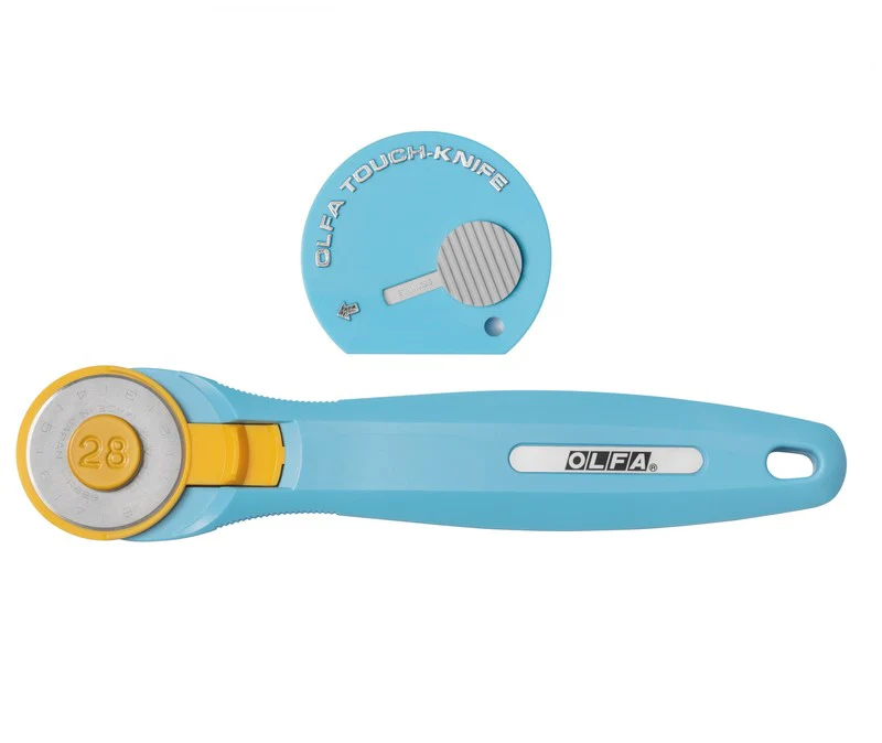 28mm Quick-Change Rotary Cutter with Bonus Touch-Knife® | RTY-1C/TK-AQA