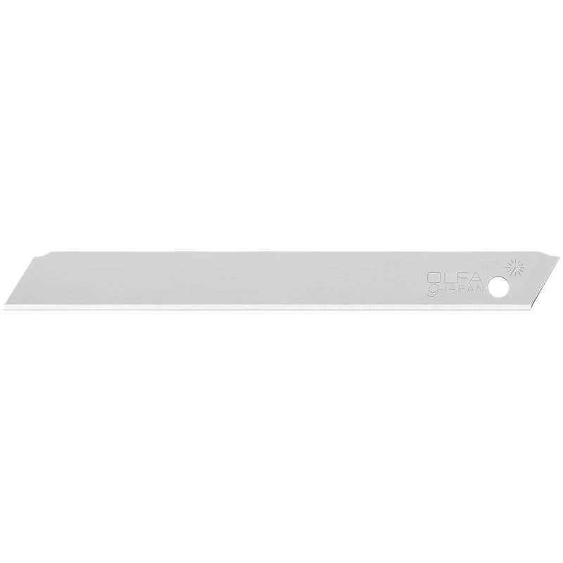 9mm A-SOL/10B Solid Blades - 10 Pack