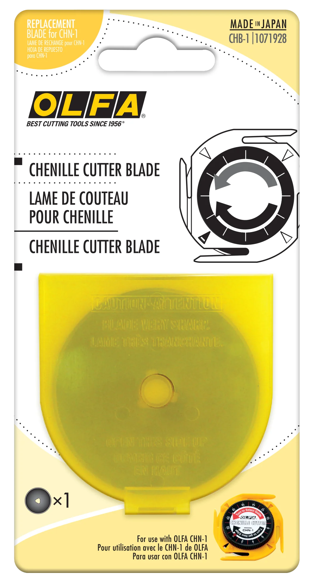 CHB-1 Chenille/Textile Blade, 1pk - Image 2