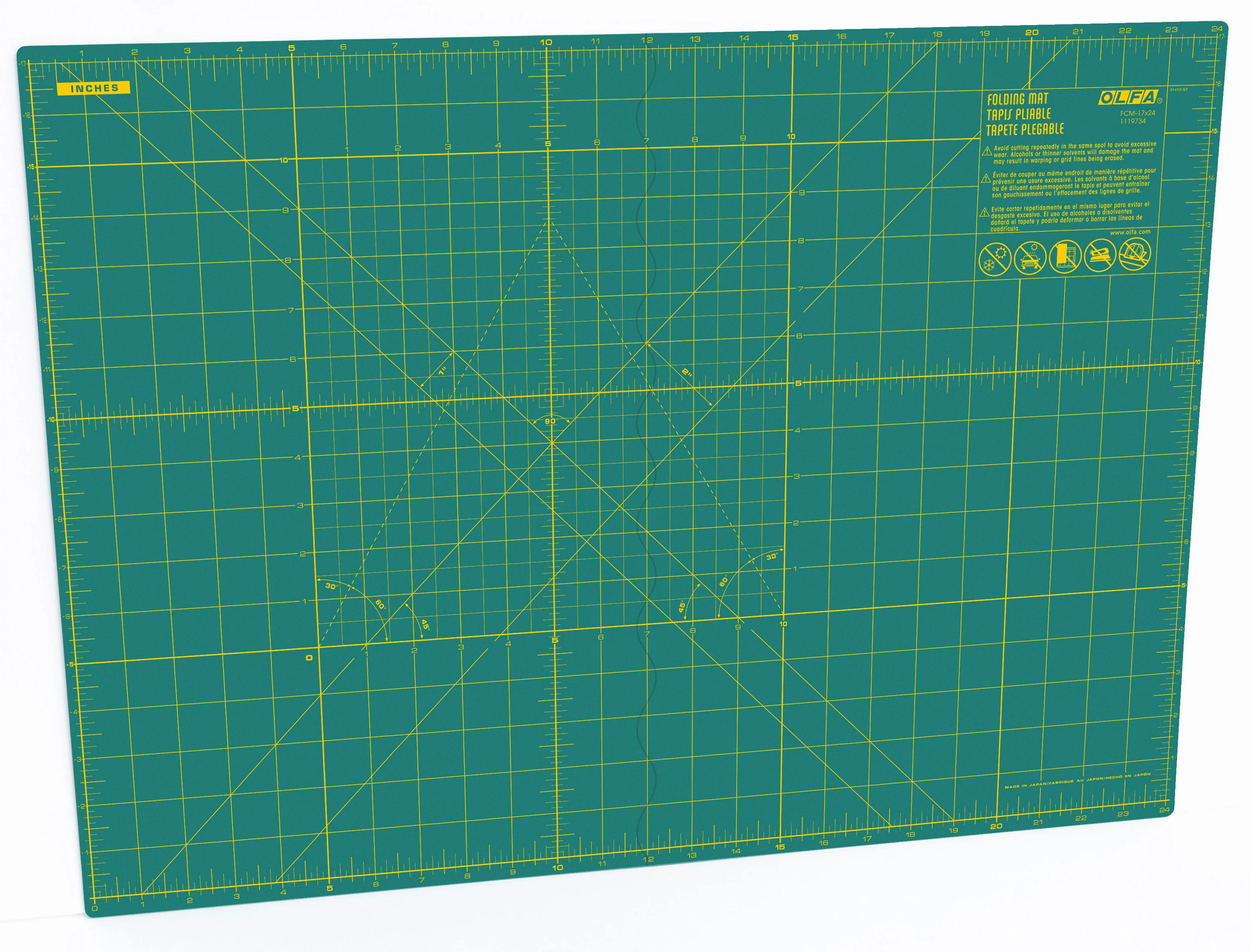 FCM-17x24 17" x 24" Folding Cutting Mat - Image 4
