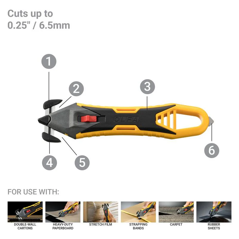 SK-16 Quick-Change Concealed Blade Safety Knife - Image 2