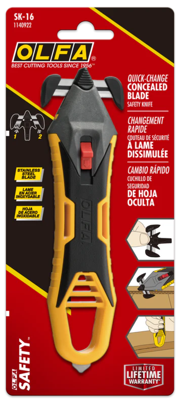 SK-16 Quick-Change Concealed Blade Safety Knife - Image 4
