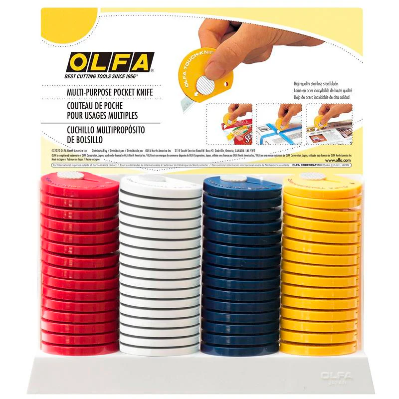 TK-4 Multi-Purpose Touch Knife - Yellow or Red - Image 5